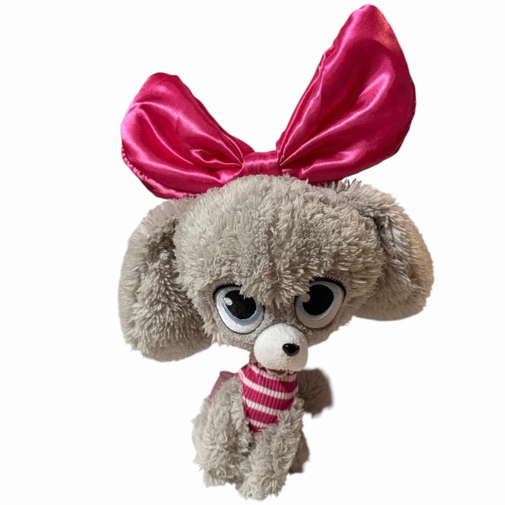 Universal Studios The Secret Life of Pets Princess Plush Grey Poodle Dog Toy 12”